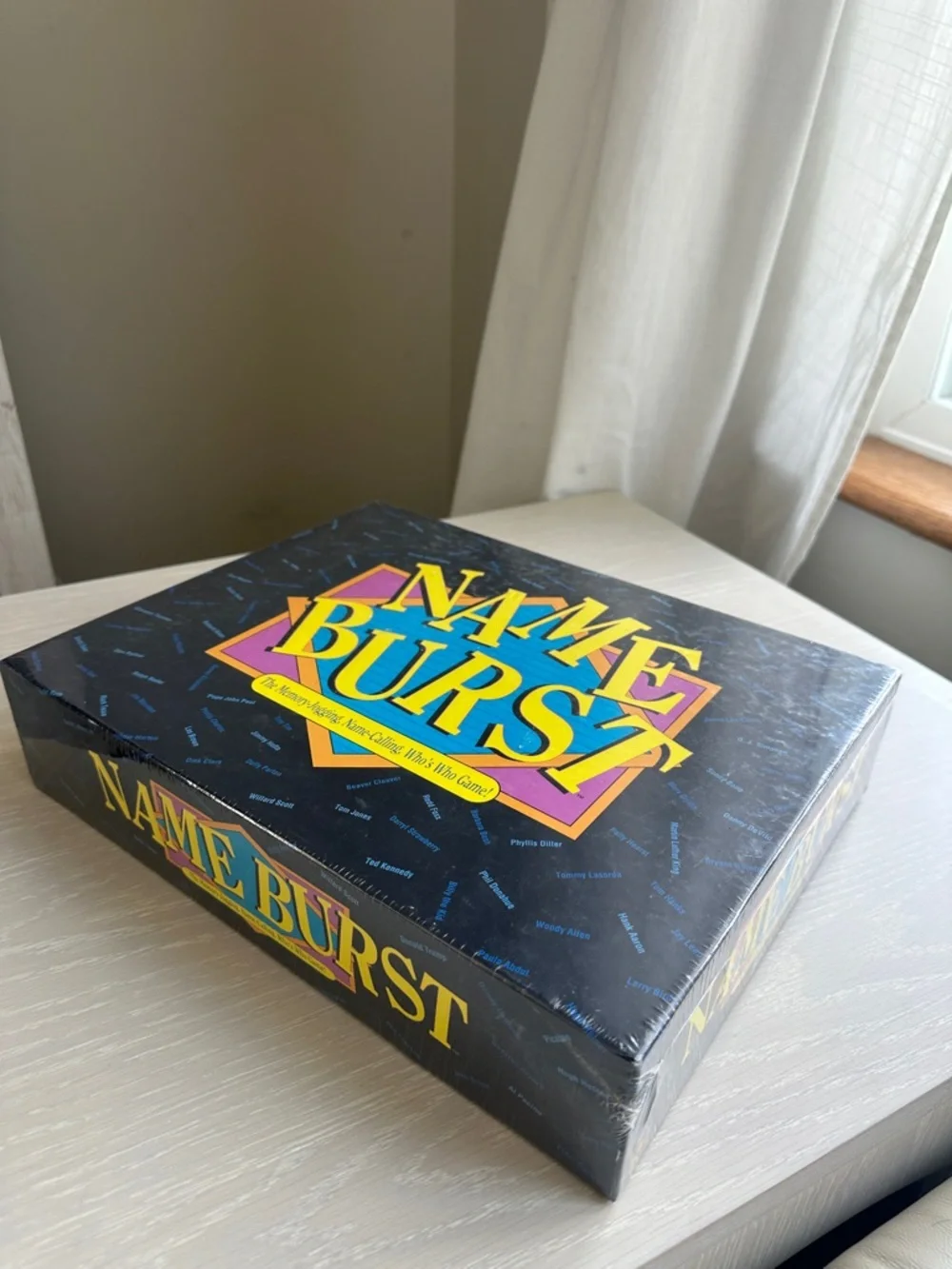 New- Name Burst Board Game - 0307050777